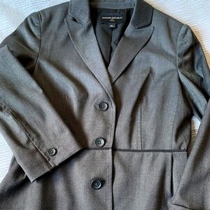 Banana Republic Peplum Blazer - Size 2 Petite